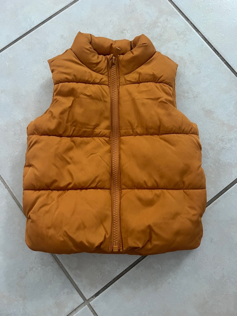 Old Navy Kids' Burnt Orange Puffer Vest